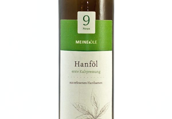 hochwertiges kaltgepresstes Hanföl von meineöle.de